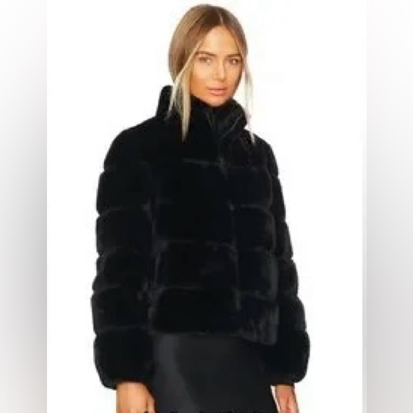 Generation Love Jodi Faux Fur Bomber Jacket